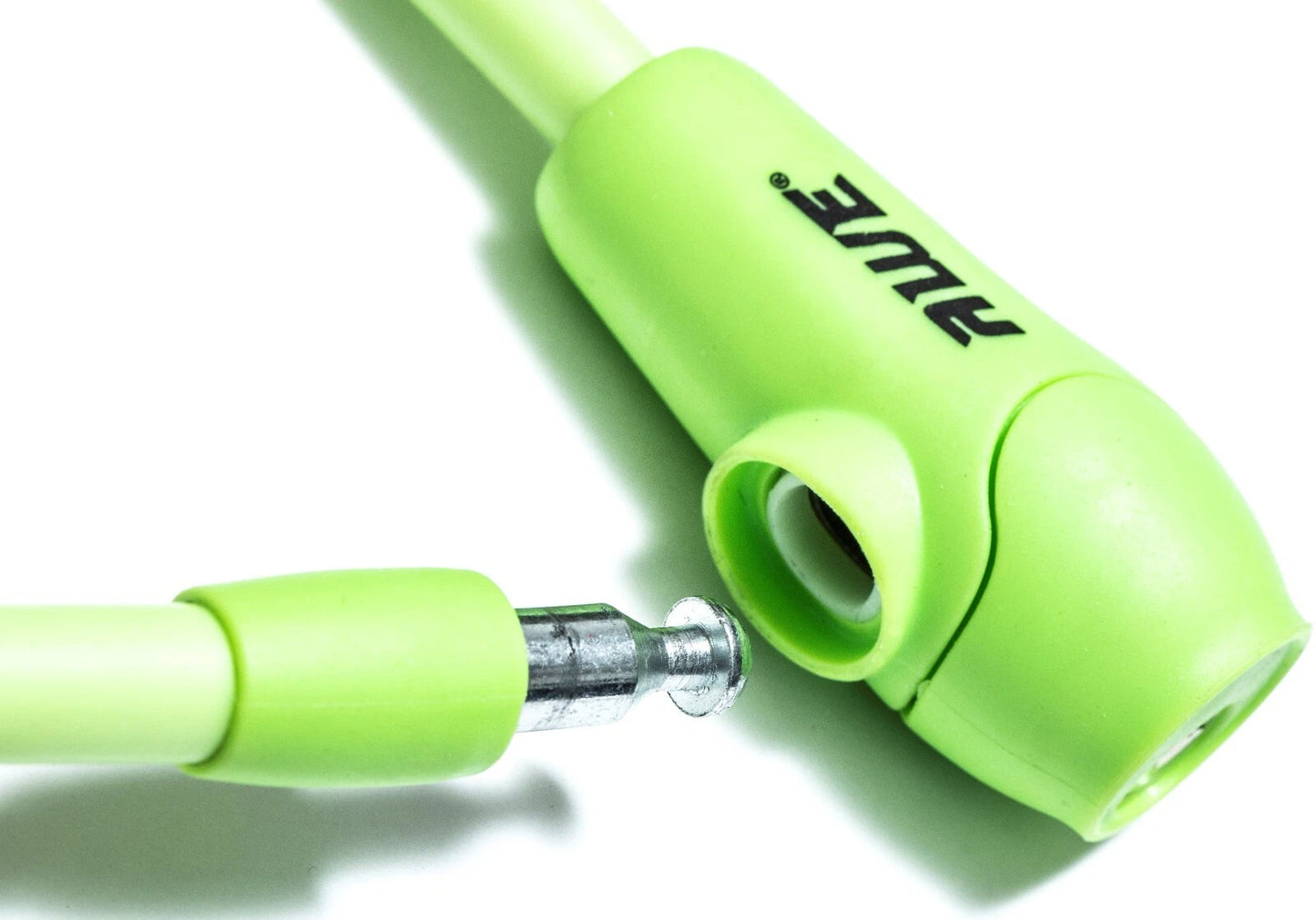 Awe Silicone 600mm x 12mm Bike/Bicycle Hardened Steel Automatic Cable Lock with Keys