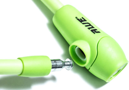 Awe Silicone 600mm x 12mm Bike/Bicycle Hardened Steel Automatic Cable Lock with Keys