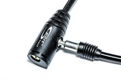 Sport Direct 6mm x 76cm Steel Cable Bike/Bicycle LED Lock With 2 Keys