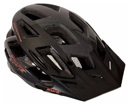 AweRide In Mould Adult Bike Helmet Large 58-61cm Black/Carbon/Red