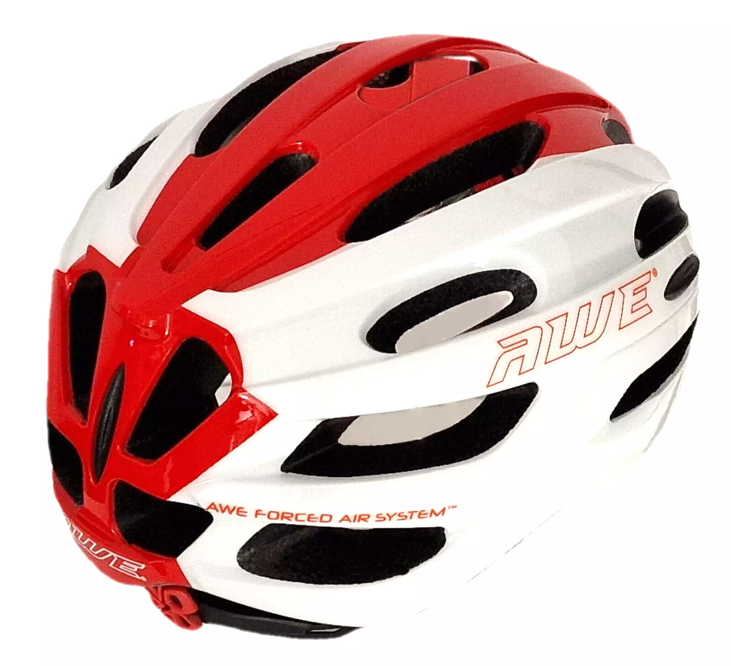 AweSprint In Mould Adult Bike Helmet Medium 55-58cm White/Red