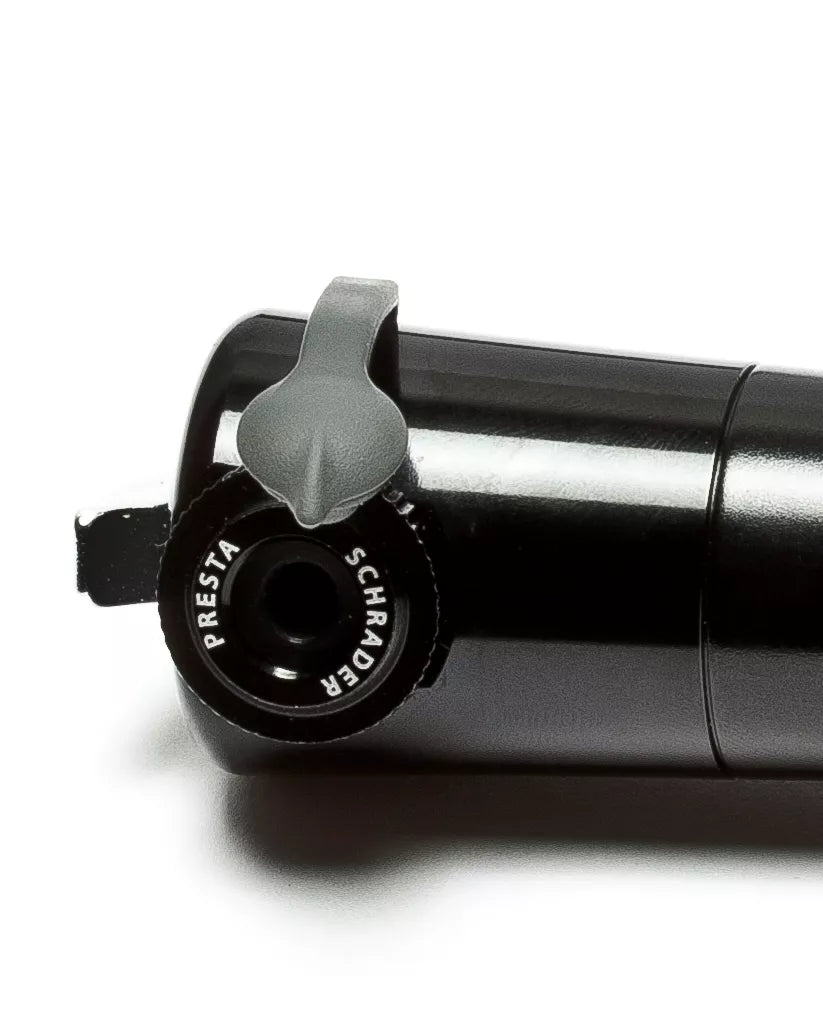 Awe 80 PSI CNC 6063 Alloy Telescopic Mini Bike Pump Schrader/Presta Valve