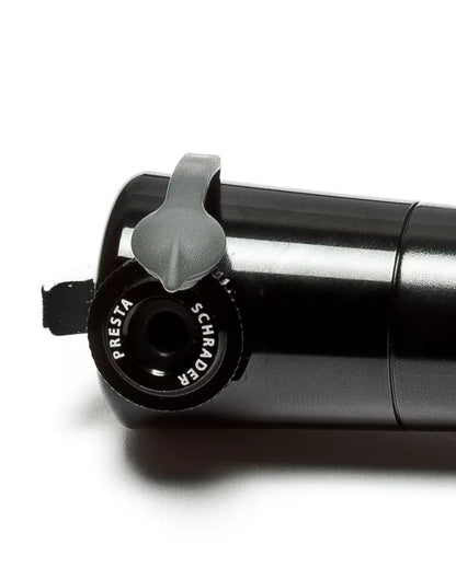 Awe 80 PSI CNC 6063 Alloy Telescopic Mini Bike Pump Schrader/Presta Valve