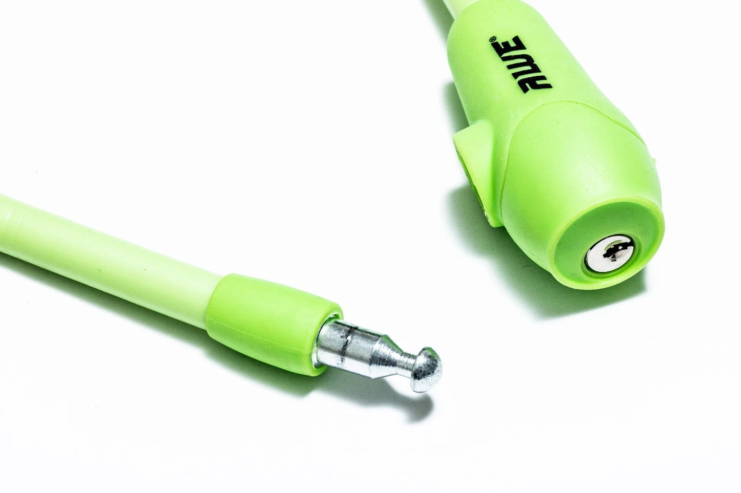 Awe Silicone 600mm x 12mm Bike/Bicycle Hardened Steel Automatic Cable Lock with Keys