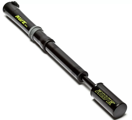 Awe 80 PSI CNC 6063 Alloy Telescopic Mini Bike Pump Schrader/Presta Valve