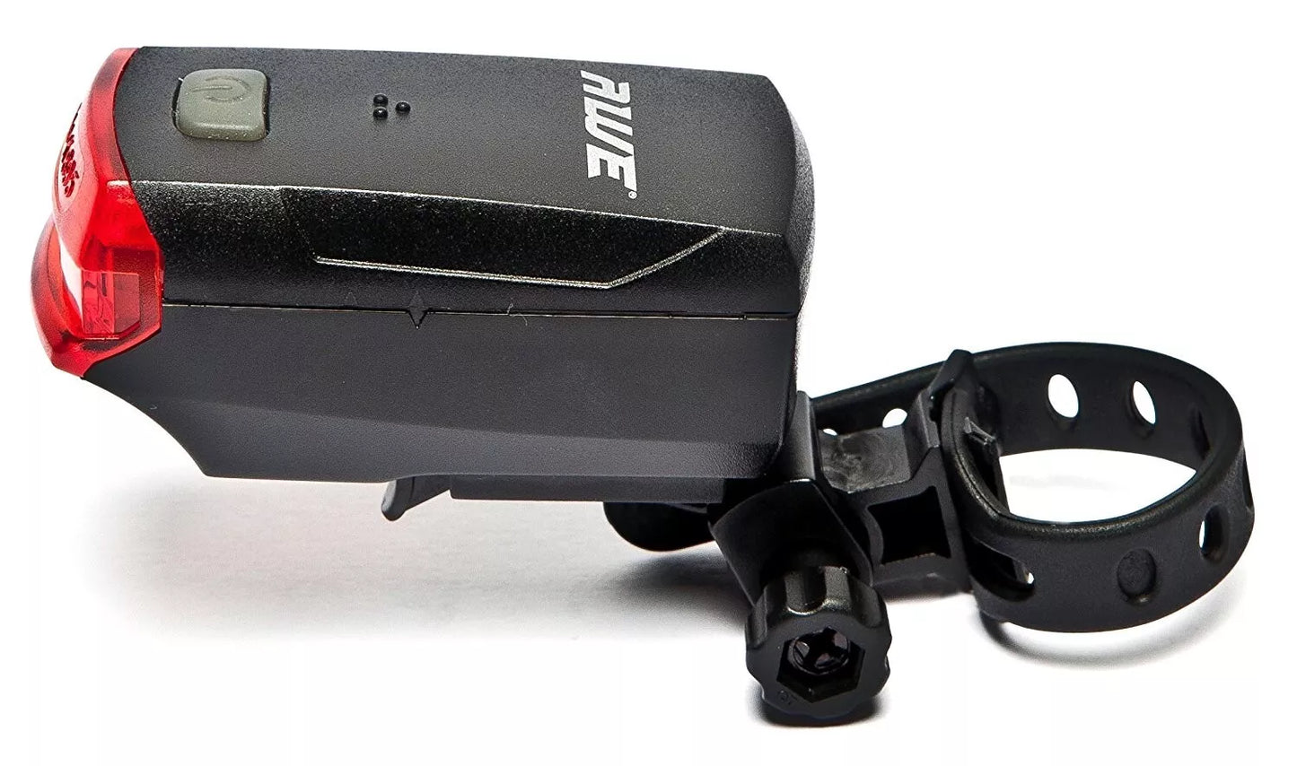 Awe Bright Red LED British Standards Battery Rear Bike Light