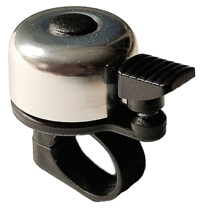 Sport Direct Universal Aluminium Silver Bike/Cycle Mini Ping Bell