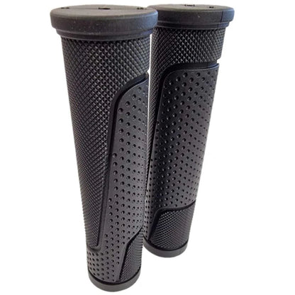 Sport Direct 125mm High Quality Rubber Non-Slip MTB/BMX Bike Grips Black