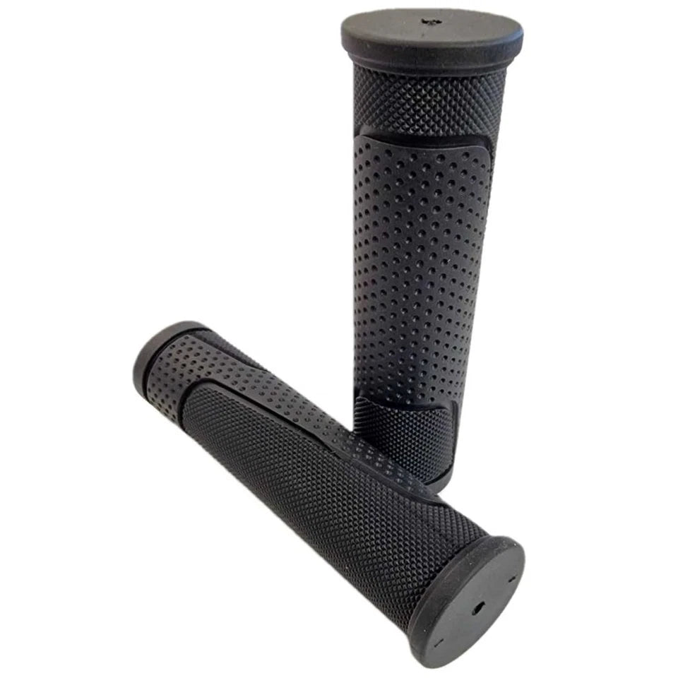 Sport Direct 125mm High Quality Rubber Non-Slip MTB/BMX Bike Grips Black