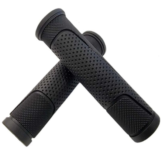 Sport Direct 125mm High Quality Rubber Non-Slip MTB/BMX Bike Grips Black