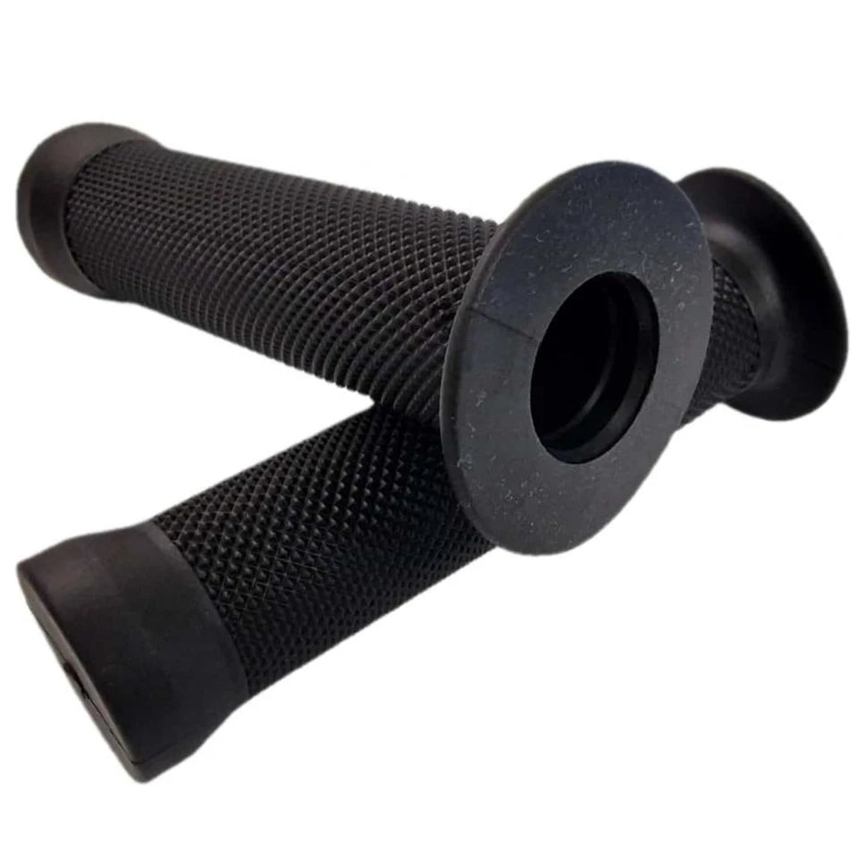 Sport Direct 130mm High Quality Rubber Non-Slip BMX Bike Grips Black
