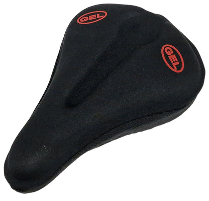 Sport Direct Gel Bike Saddle/Seat Cover Standard 170mm - Black